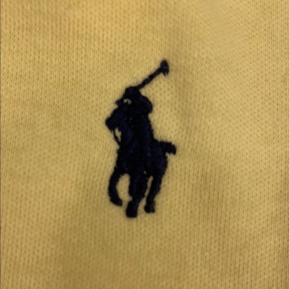 Ralph Lauren Polo Yellow Cotton Turtleneck - Picture 3 of 3
